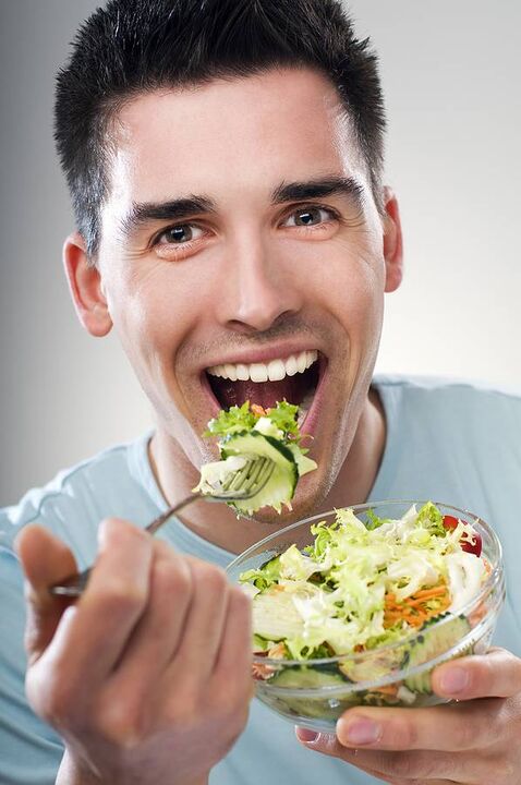 La nutrición saludable es clave para una buena potencia masculina