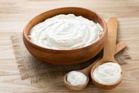 Crema agria para mejorar la fuerza masculina