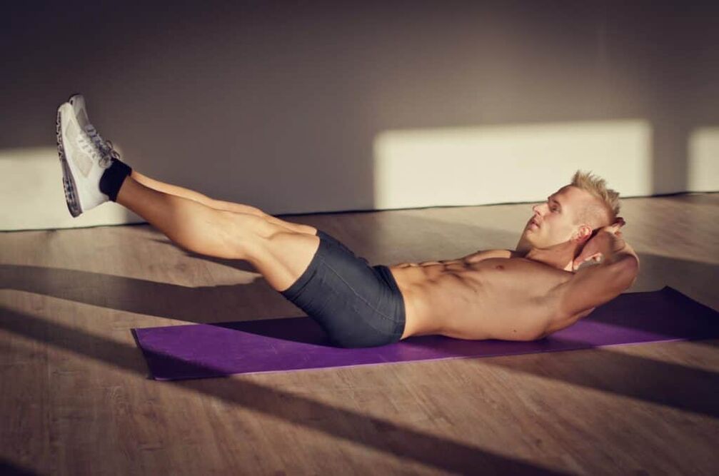 Los músculos abdominales fuertes aumentan la fuerza.